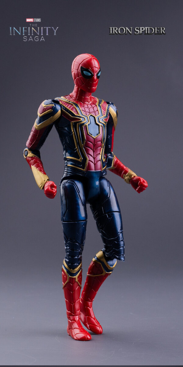 Marvel genuine Iron Man figure ornaments Avengers Spider-Man toys Children's Model Boys Gift - Image 2