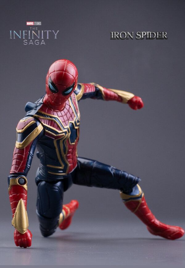 Marvel genuine Iron Man figure ornaments Avengers Spider-Man toys Children's Model Boys Gift - Image 3