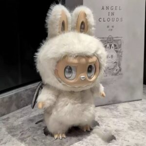 bubble mart zimomo big boss archangel new 38cm enamel plush doll trendy play ornament hand