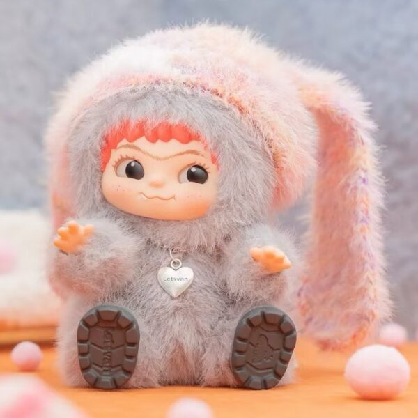 wakuku spot trick series pond glue diary fox rabbit ornaments blind box plush doll wakuku bag pendant set of six