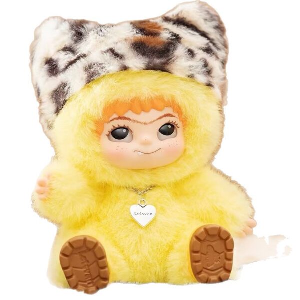 wakuku spot trick series pond glue diary fox rabbit ornaments blind box plush doll wakuku bag pendant set of six