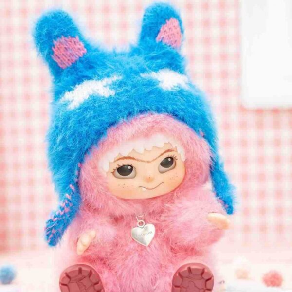 wakuku spot trick series pond glue diary fox rabbit ornaments blind box plush doll wakuku bag pendant set of six