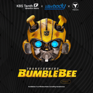 killerbody titanium transformers bumblebee wireless bluetooth noise reduction headphones alloy trendy playable motivational armor
