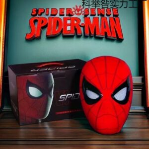 tiktok's same extraordinary spider man head cover eye movable mask festival dress up mask props hero expedition