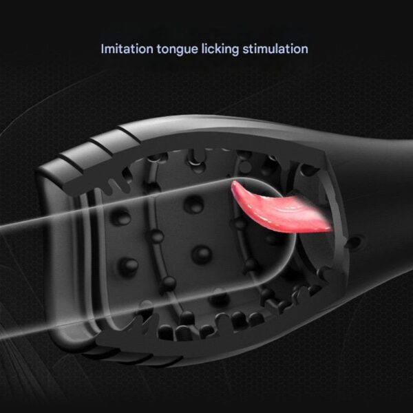 airplane cup men's penis training delay tongue licking glans adult products fully automatic masturbator sex reduce sensitivity