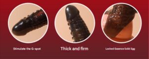 emperor crocodile crystal penis cover lock sem lengthened and thickened wearing penis set wolf class couple sex toys men's